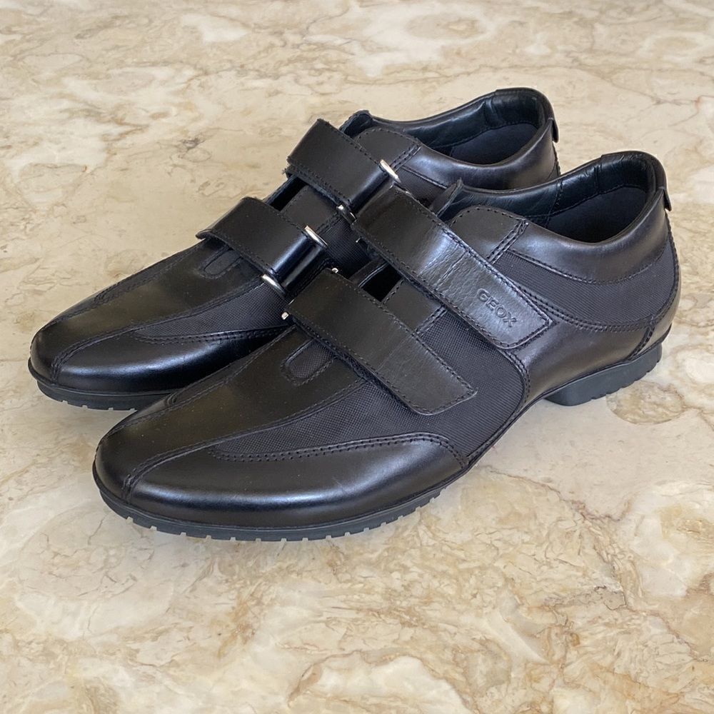 NWT GEOX Respira  Symbol Man Leather Sneaker Shoes